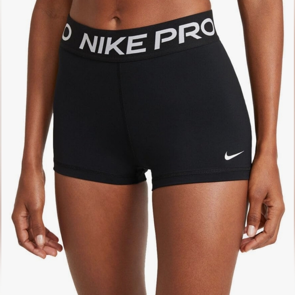 Nike Pro 3" Cycling Shorts Black Size Medium